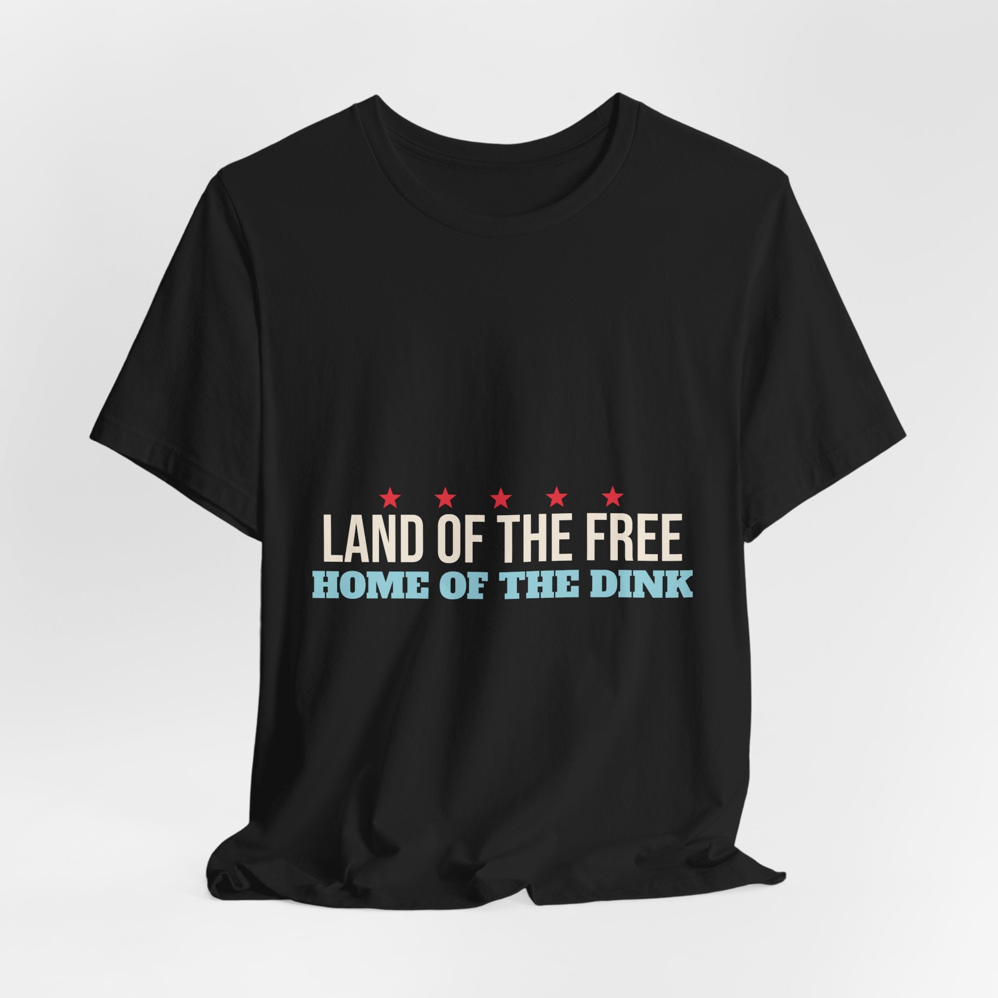 Land of the Free Home of the Dink Shirt, 4th of July Pickleball Shirt, Patriotic Pickleball Tee, USA Pickleball Gift, Fourth of July
