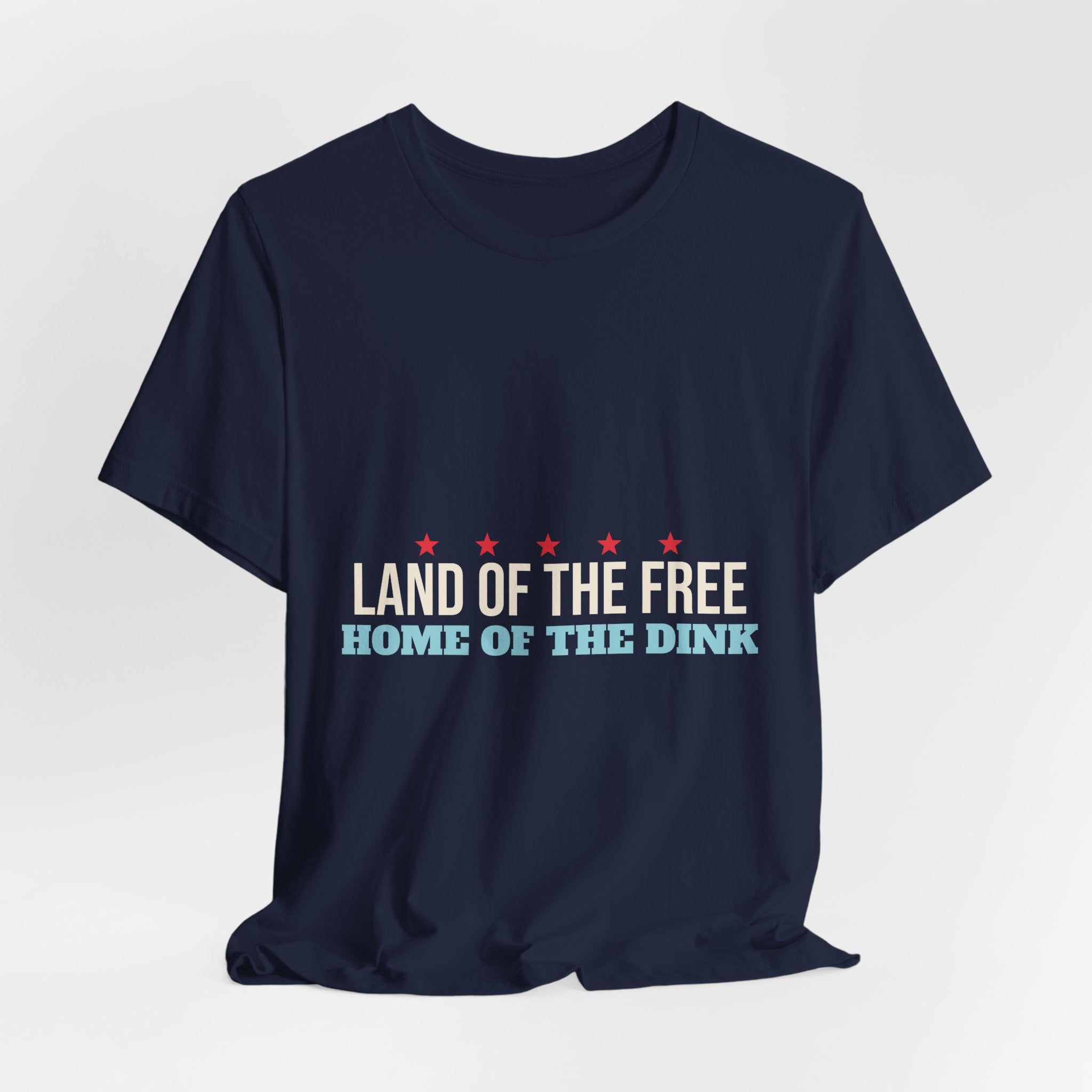 Land of the Free Home of the Dink Shirt, 4th of July Pickleball Shirt, Patriotic Pickleball Tee, USA Pickleball Gift, Fourth of July