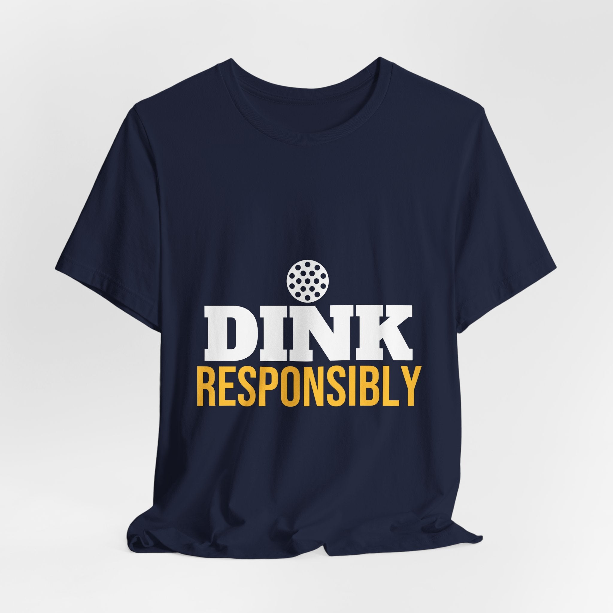 Dink Responsibly Shirt, Funny Pickleball T-Shirt, Pickleball Player Gift, Pickleball Humor Tee, Gift for Pickleball Lover Men Women