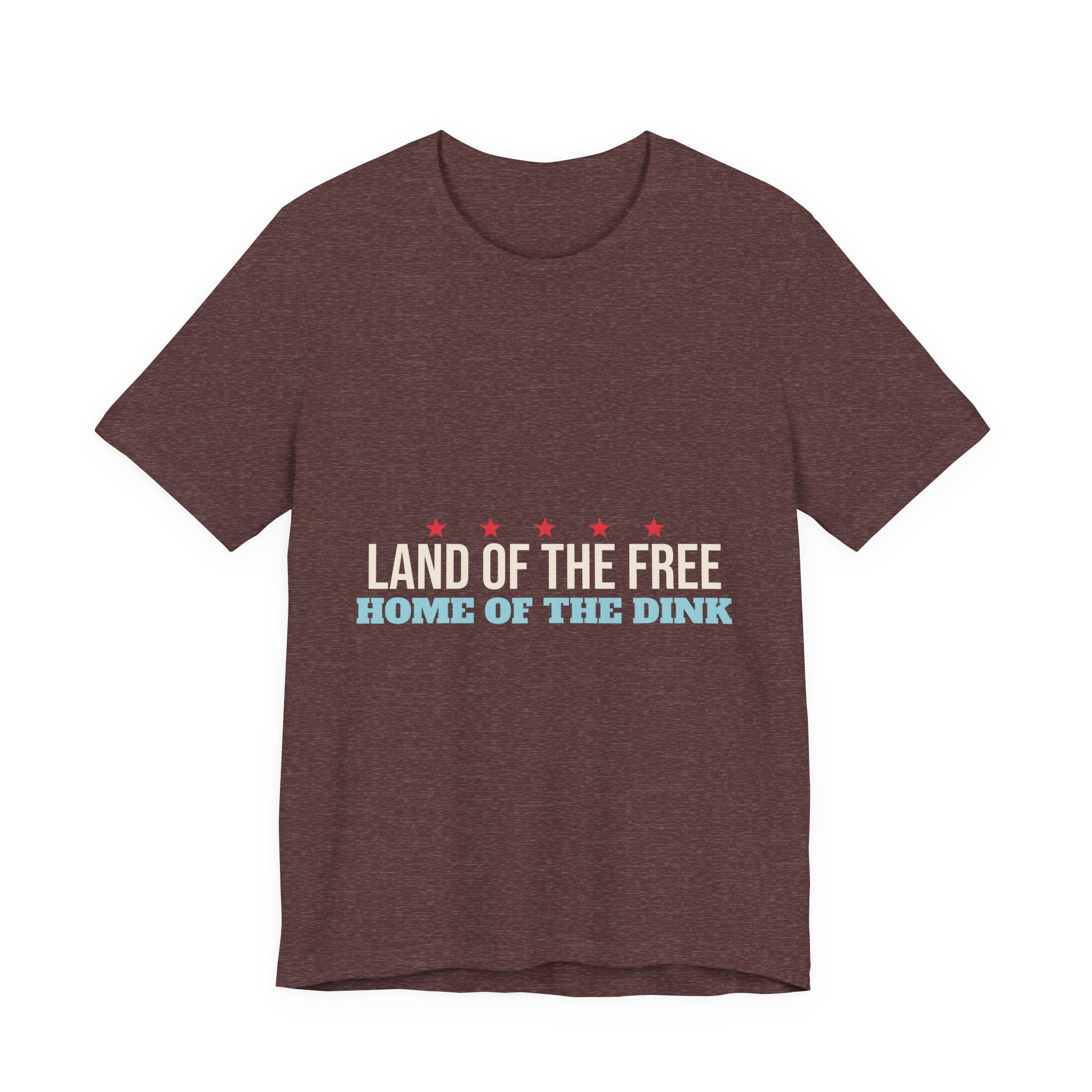 Land of the Free Home of the Dink Shirt, 4th of July Pickleball Shirt, Patriotic Pickleball Tee, USA Pickleball Gift, Fourth of July