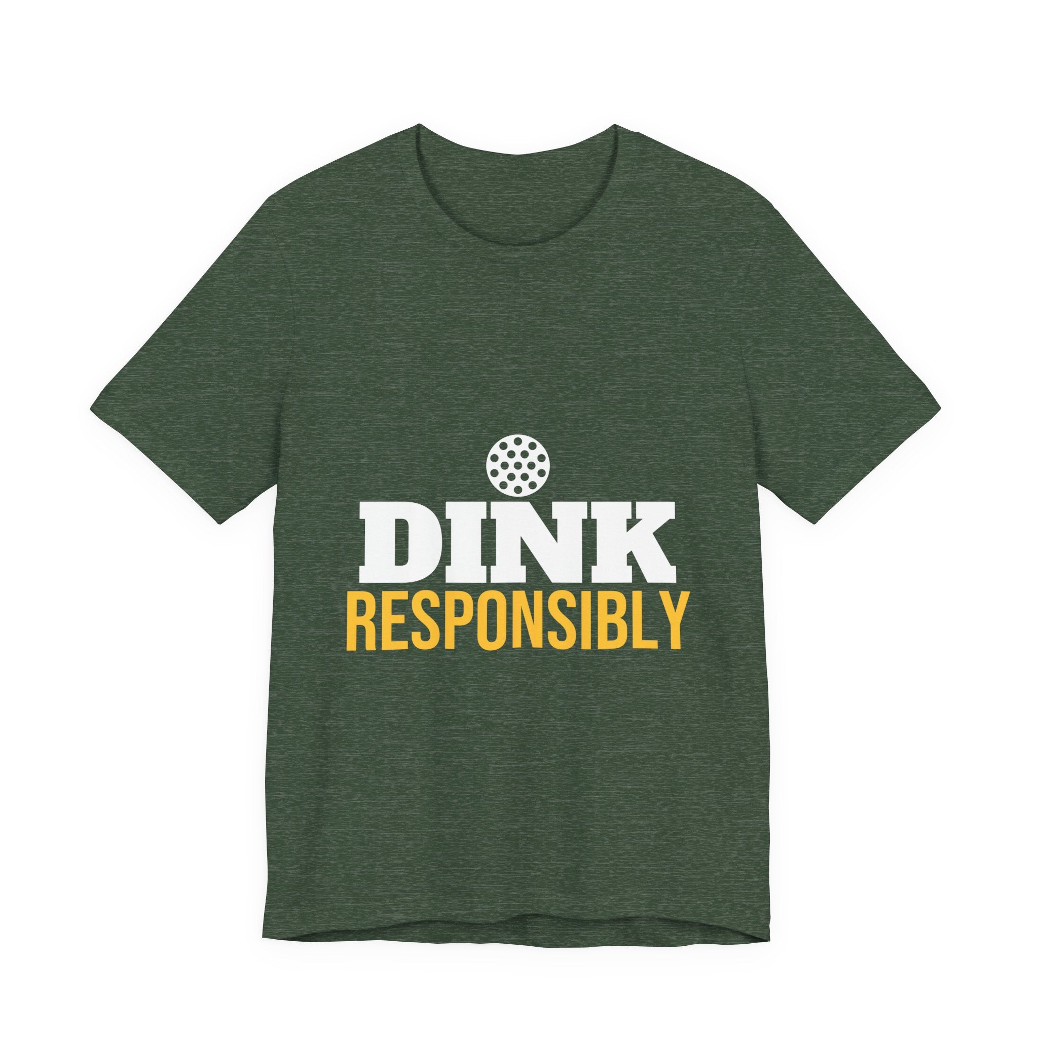 Dink Responsibly Shirt, Funny Pickleball T-Shirt, Pickleball Player Gift, Pickleball Humor Tee, Gift for Pickleball Lover Men Women