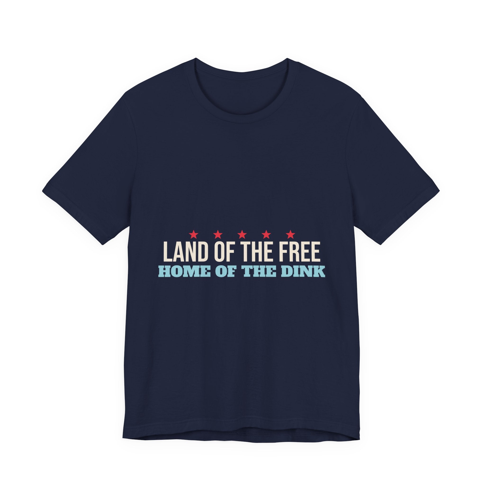 Land of the Free Home of the Dink Shirt, 4th of July Pickleball Shirt, Patriotic Pickleball Tee, USA Pickleball Gift, Fourth of July